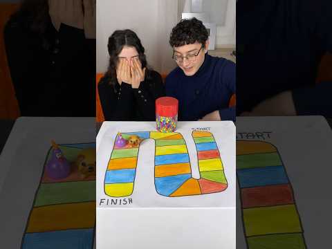 Doucement mais sûrement 💀😂 #jeuxdesociete #couple #challenge #shorts