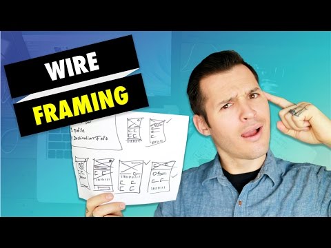 How to Wireframe a Website or App | Web Design App Design Tutorial