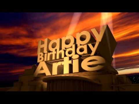 Happy Birthday Artie