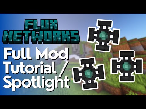 Flux Networks Mod Tutorial