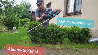 Makita 18V Akku-Heckenschere DUH523Z Produkttest (Vergl. DUH551Z, DUH502Z)