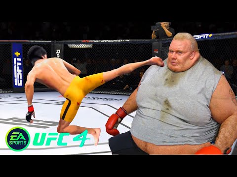 UFC4 Bruce Lee vs Dukes Blob EA Sports UFC 4 PS5