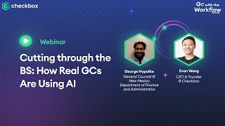 Cutting Through the BS: How Real GCs Are Using Legal Tech AI (New Mexico Department)