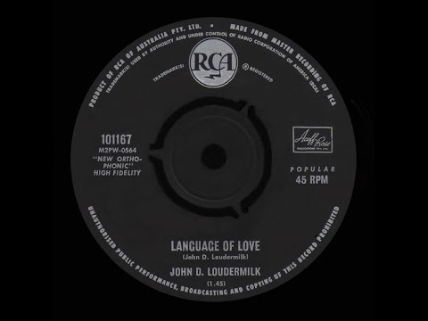 Language Of Love – John D. Loudermilk (Original Stereo)