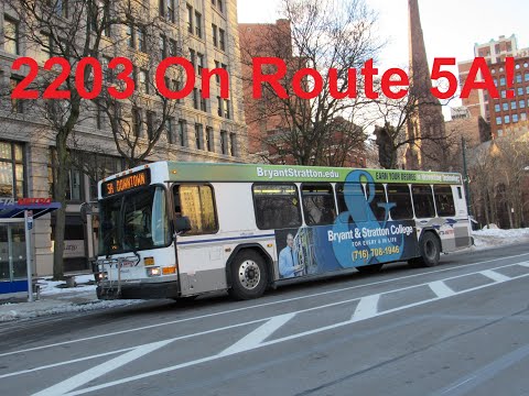 NeoplanDude | NFTA 2002 Gillig Advantage #2203 On Route 5A, To Buffalo!
