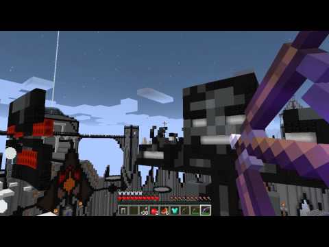 Minecraft Universe - GIANT 1.8 WITHER BOSS BATTLE FINALE - Minecraft Diversity 2