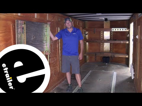 etrailer | Complete Breakdown of the CargoSmart Folding Workbench Brackets for E Track or X Track