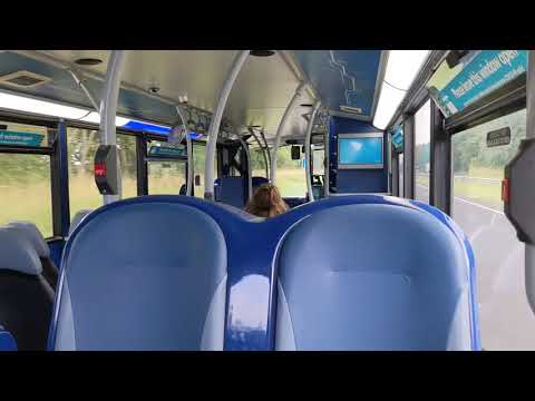 A1 THRASH / KNACKERED AXLE | Route X15: 7528/NK14GDF - ADL Enviro 400/Dennis Trident 2