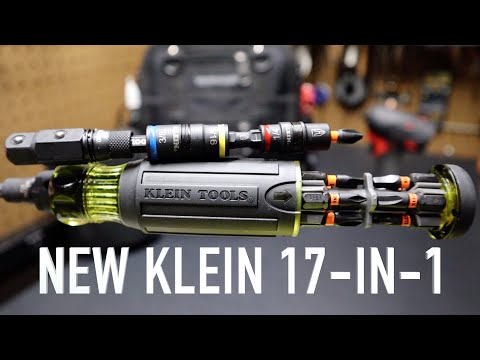 NEW Klein Tools 17-in-1 Impact Hybrid Screwdriver | KNECT 32517HD