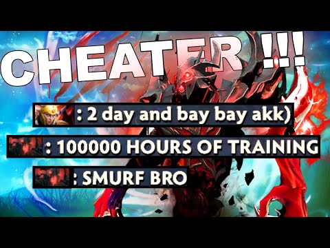 Dota 2 Cheater Busted - SHADOW FIEND with FULL PACK OF SCRIPTS, MUST SEE !!!