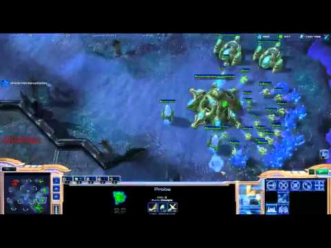 CombatEX [FPVOD w/C] vs Baz [PvT Shakuras] Game 1 - 2 / 2