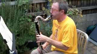 Prelude from Bach Cello Suite No. 3 -- So you want to be a Bass Clarinet player