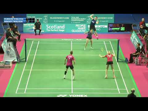 Badminton Durkin Vislova vs Arksey Walker XD, R32 Scottish Open 2015 360p
