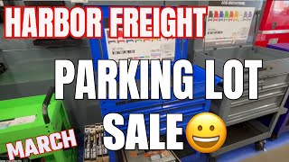 Harbor Freight Leaked Parking Lot Sale in March Amazing Tool Deals!