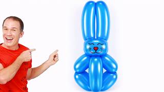 איך ליצור ארנב עם בלון 🐇 בלון מסתובב ודמויות עם בלונים 🐰 כלב עם בלון גוסטבו gg