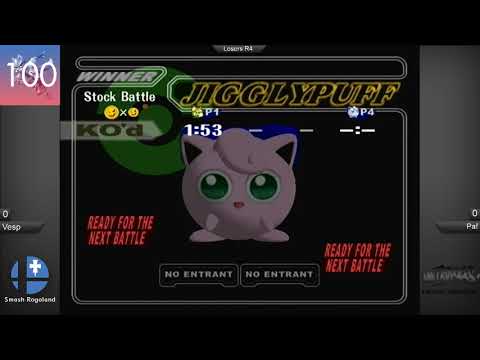 RogaSmash 100 - Vesp vs Paf - Losers Round 4 - Melee