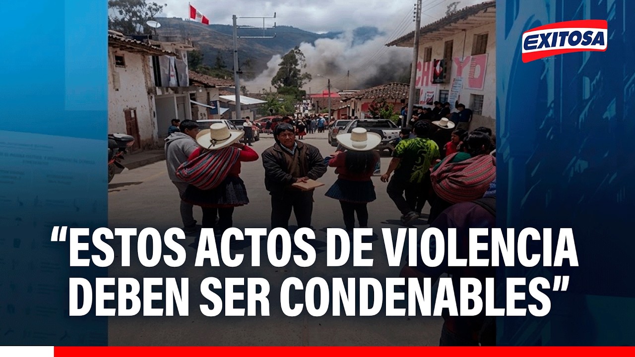 🔴🔵 Defensor del Pueblo descarta fallecidos o heridos tras incendio en local de votación en Sorochuco