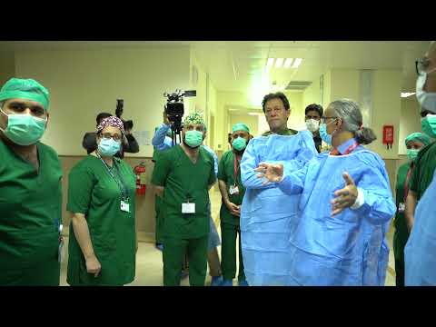 Imran Khan Visits Peshawar Hospital | Shaukat Khanum Hospitals