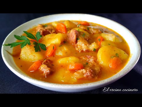 Patatas guisadas con Costillas