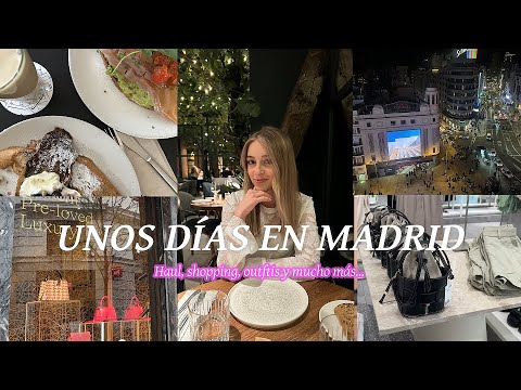 VLOG – Viaje a Madrid, Haul, outfits y shopping!