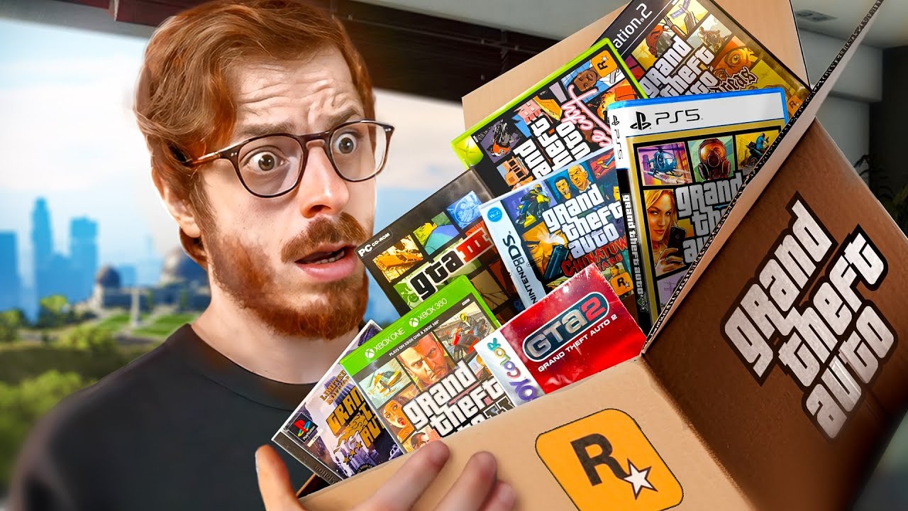 Tous les GTA en une seule vidéo !