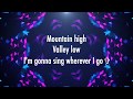 Sing Wherever I Go