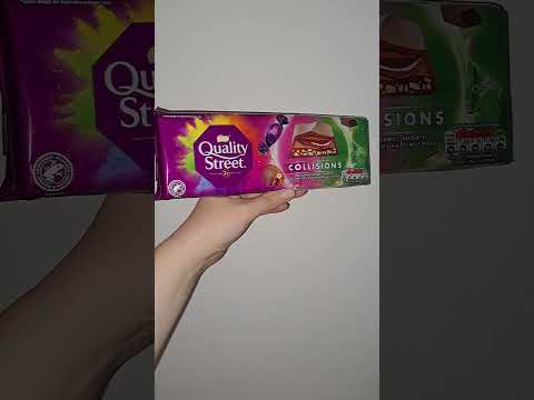 QUALITY STREET  🍫#shorts #new #qualitystreet #mackintosh #chocolate  #thepurpleone #greentriangle