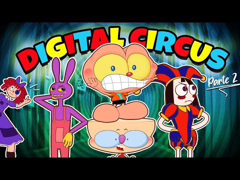 Mongo e Drongo em DIGITAL CIRCUS parte 2 - O Circo Digital! 🎪 POMNI E JAX! 🤡 🐰