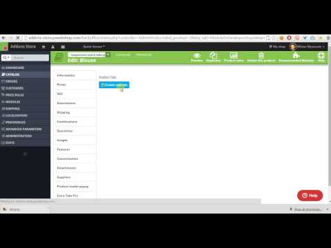 PrestaShop - how to create additonal product tab ?