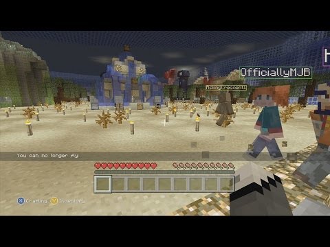 Minecraft Xbox: Spongebob Squarepants Bikini Bottom Hunger Games