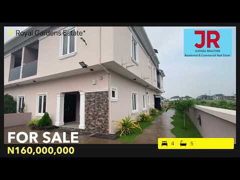4 bedroom Duplex For Rent Royal Gardens Estate* Ajah Lagos