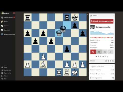 Chess.com: esercizi di tattica #1