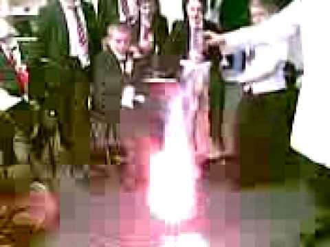 Science lesson when angel delight is a massive flame!