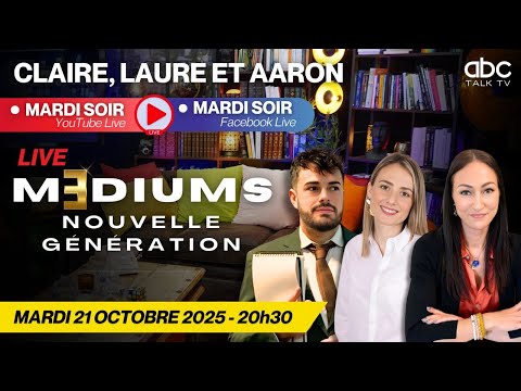 REPLAY LIVE 60 - Quand les voix de l’au-delà se révèlent en direct avec Claire, Laure et Aaron