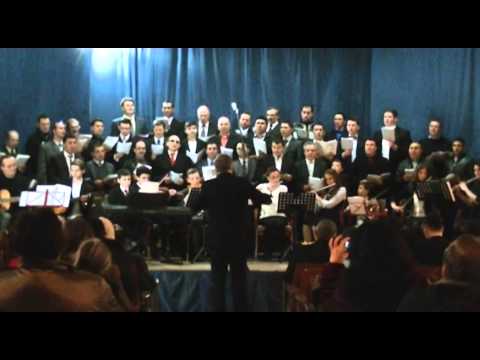 Preamăriţi pe Domnul slavei! Corul barbatesc "O inima curată" - Roman, Valea Enei, Gorunu'.