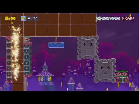 The Grand Show (Don't Move) by CrimsonSn - Super Mario Maker 2 - No Commentary 1bv