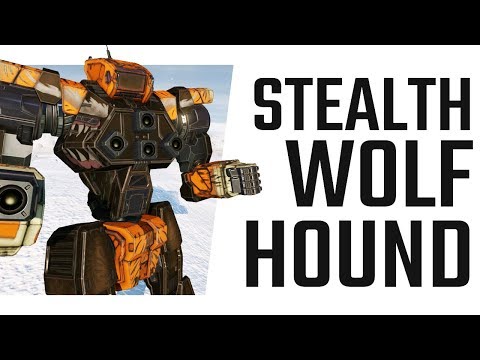 Can't hit what you can't see! The Stealth Wolfhound - Mechwarrior Online The Daily Dose #733