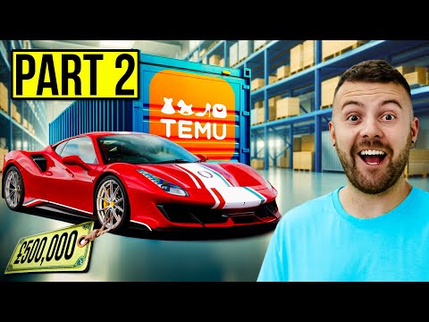 I BUILT A £500,000 FERRARI FROM TEMU