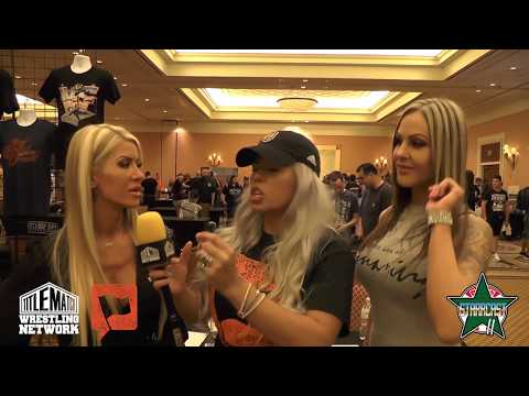 Angelina Love & Velvet Sky Interview w/ Barbi Hayden - Starrcast II