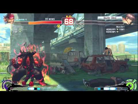 Sako (Evil Ryu) vs Gaz Desu (Guy) - AE 2012 Matches *720p*