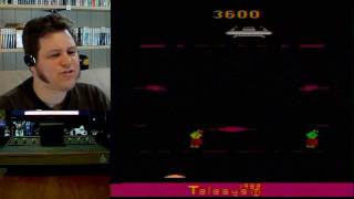 Crow Plays Cosmic Creeps (Atari 2600)