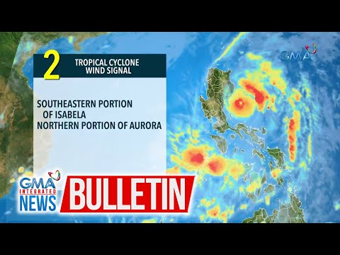 Typhoon Aghon, patuloy na lumalayo sa bansa GMA Integrated News Bulletin