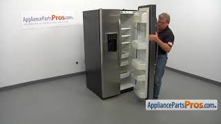 How to: GE Refrigerator Door Stop WR02X10782