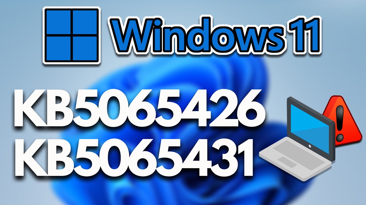 Error al Instalar Actualizacion KB5065426 / KB5065431 en Windows 11 PC - Solucion✅