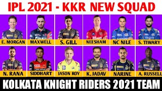 IPL 2021 : KKR FULL SQUAD FOR IPL 2021 | KKR 2021 TEAM | IPL 2021 KKR TEAM | IPL 2021 AUCTION KKR |