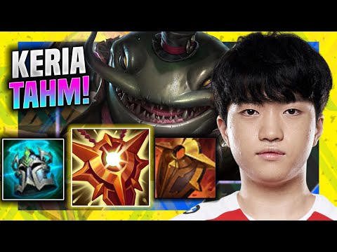 WHEN KERIA PLAYS TAHM KENCH SUPPORT! - T1 Teddy Plays Tahm Kench Support vs Senna! | Season 11