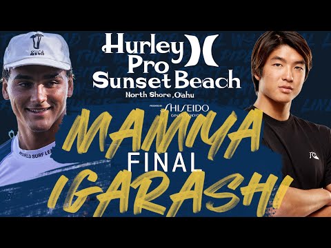 Barron Mamiya vs Kanoa Igarashi Hurley Pro Sunset Beach Final Condensed Heat Replay