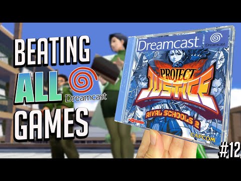 Beating ALL Dreamcast Games - Project Justice: Rival Schools 2 12/297