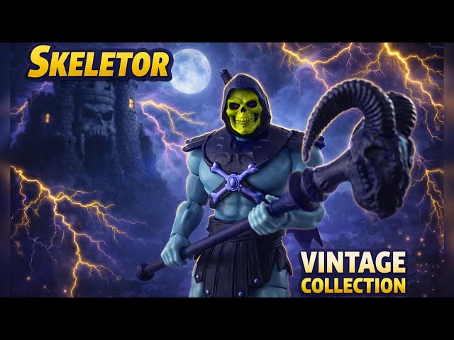 Vídeo relacionado con Mattel Masters of the Universe x Turtles of Grayskull (Skeletor Vintage Collection)