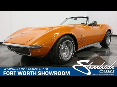 1972 Chevrolet Corvette (CC-1534674) for sale in Ft Worth, Texas